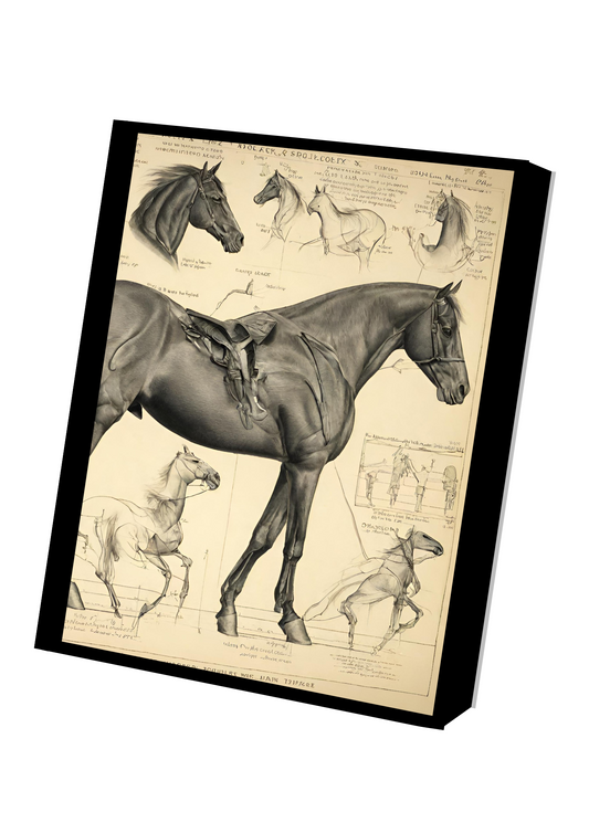 Poster du Cheval "Pomy"